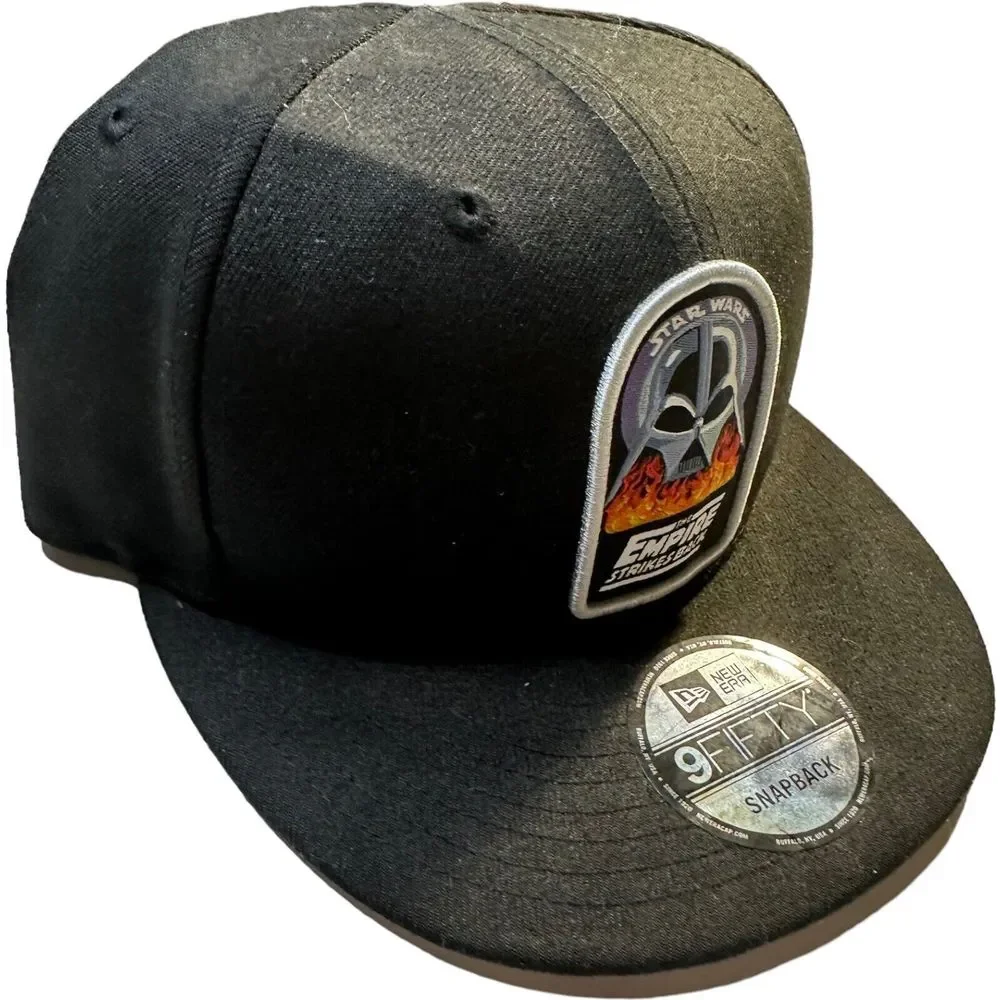 Star Wars New Era 59FIFTY The Empire Strikes Back Black SnapBack Hat Cap New - Picture 5 of 10